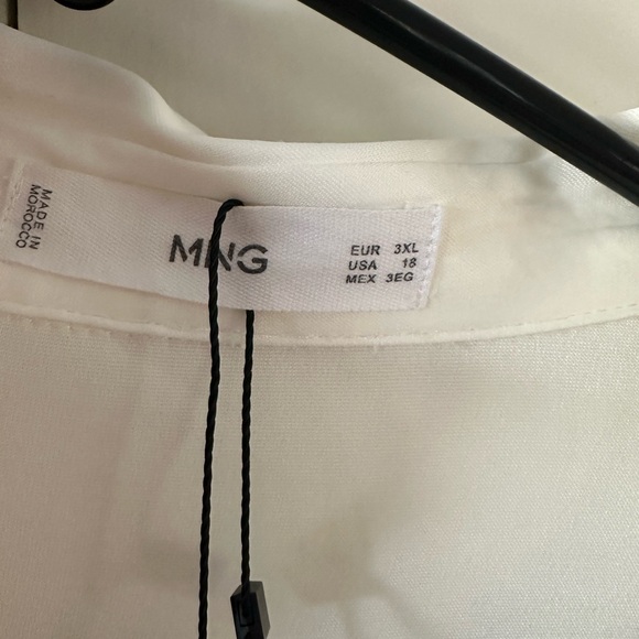 NWT Mango blouse with piping size 18 - Picture 5 of 7
